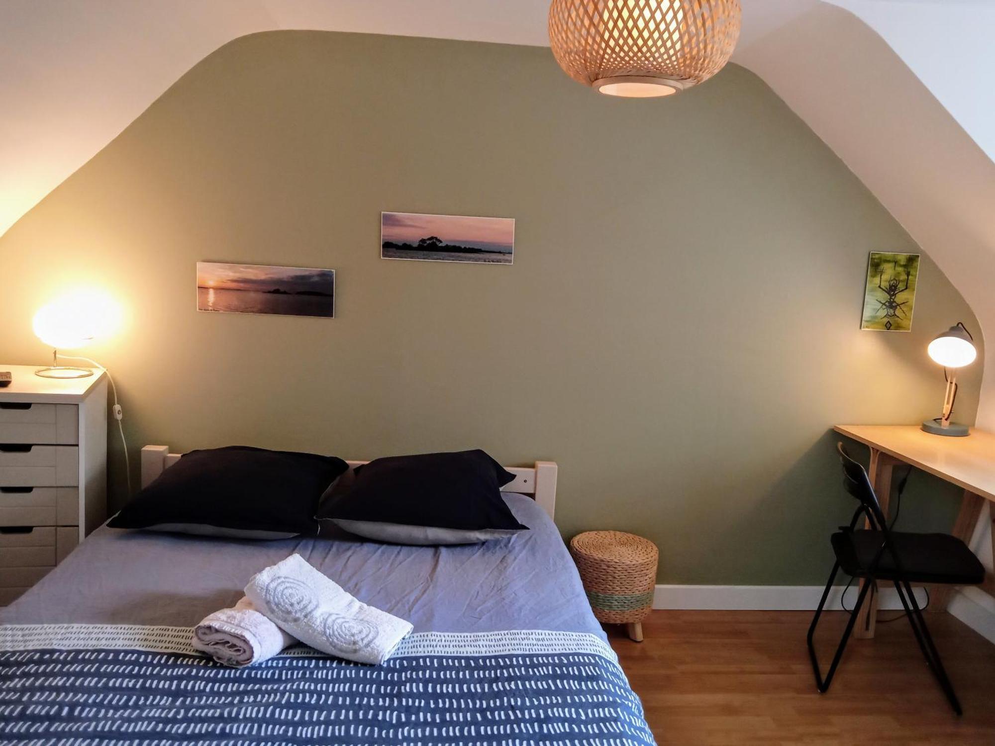 L Ideal 10 Mn Vannes Linge De Lit, Serviettes Inclus Wifi Parking Gratuit Noyalo Exterior foto